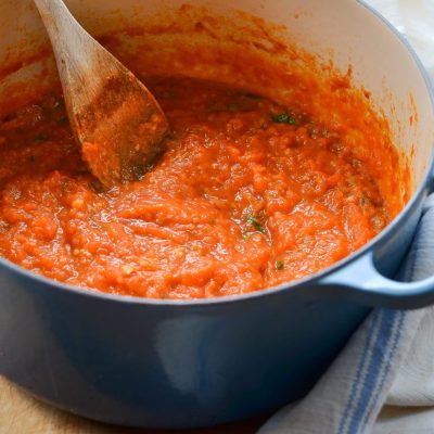 Easy Classic Marcella-Inspired Tomato Sauce Recipe