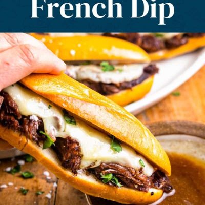 Easy Crockpot French Dip