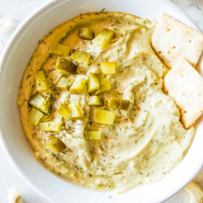 Easy Dill Dip For Veggies Vegan