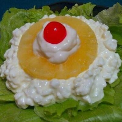 Easy Elegant Cottage Cheese And Pineapple