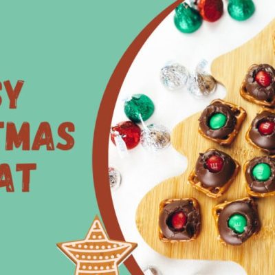 Easy, Festive Chocolate Holiday Pretzels