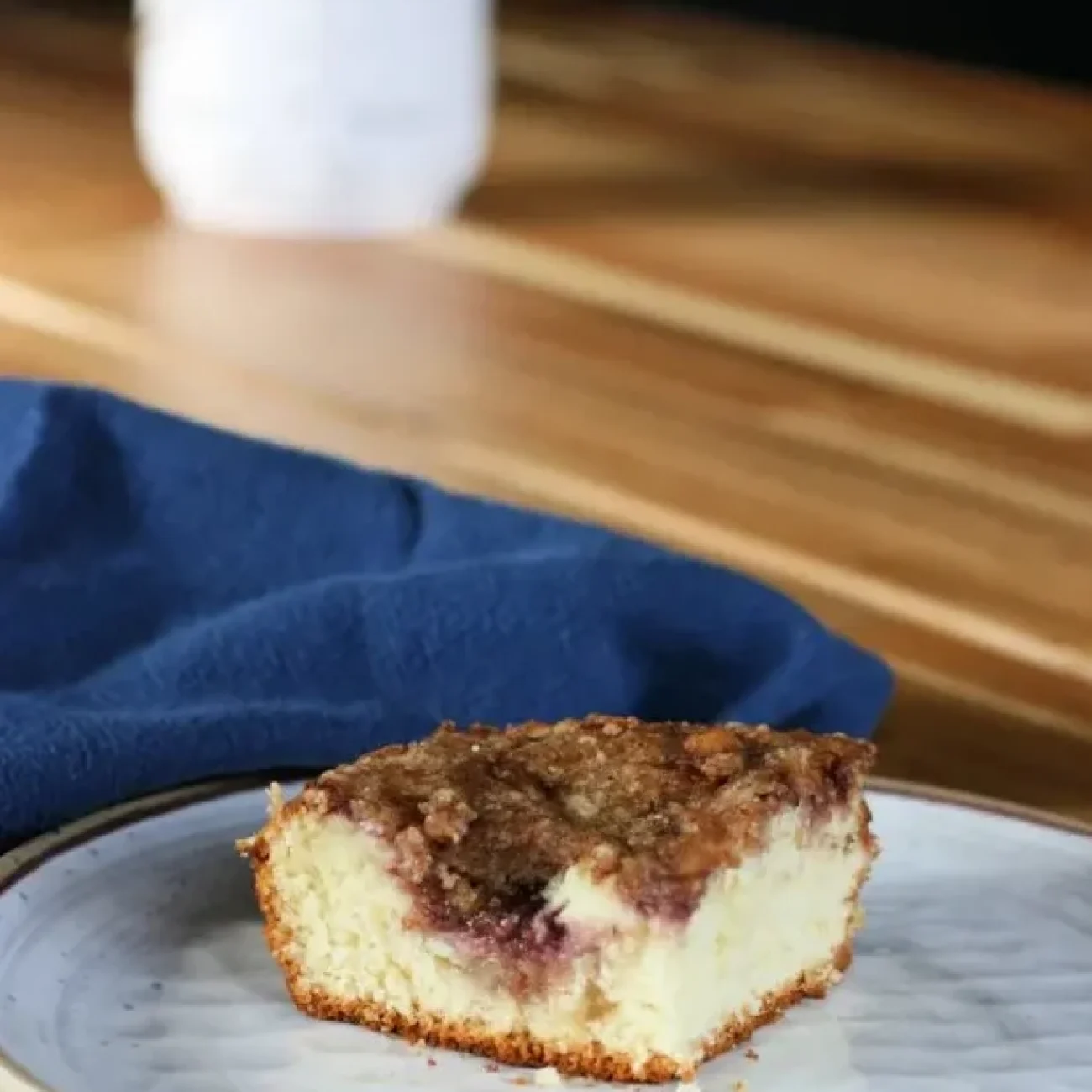 Easy Fruit Filled Coffee Cake