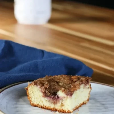 Easy Fruit Filled Coffee Cake