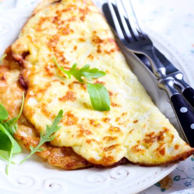 Easy Greek Chips Omelette Avga Omeleta Me