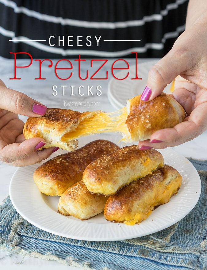 Easy Homemade Fluffy Pretzel Sticks Recipe