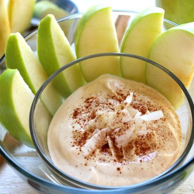 Easy Peanut Butter Fruit Dip - Low Fat And