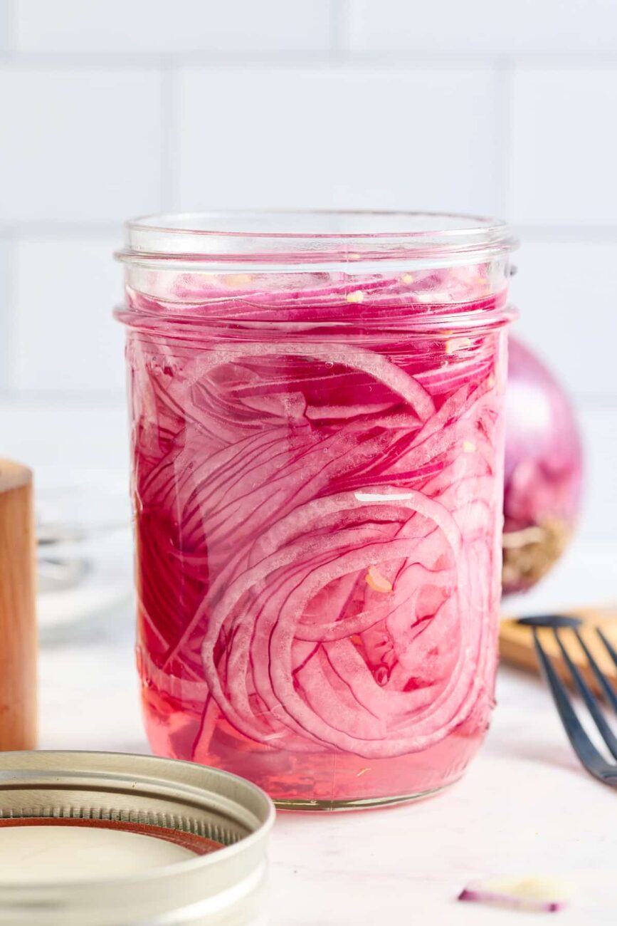 Easy Pickled Red Onions