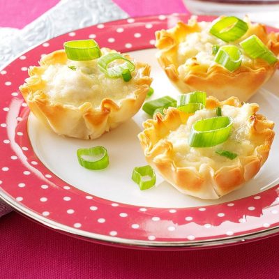 Easy Savoury Crab Mini Tarts