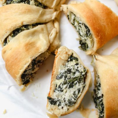 Easy Spinach And Feta Crescent Rolls Recipe