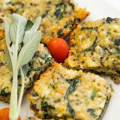Easy Spinach Squares