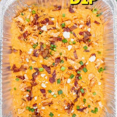 Easy Velveeta Buffalo Chicken Dip