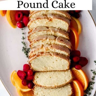 Eggnog Pound Cake