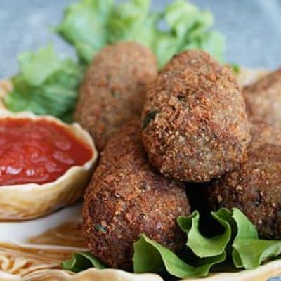 Eggplant Aubergine Croquettes