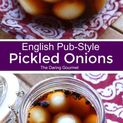 English Pub- Style Pickled Onions