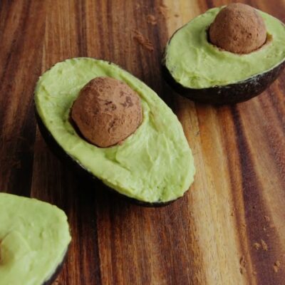 Eskrim Pokat Avocado Whip Dessert