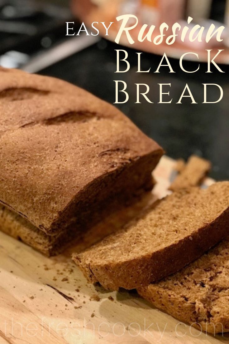 European Black Bread Bread Machine