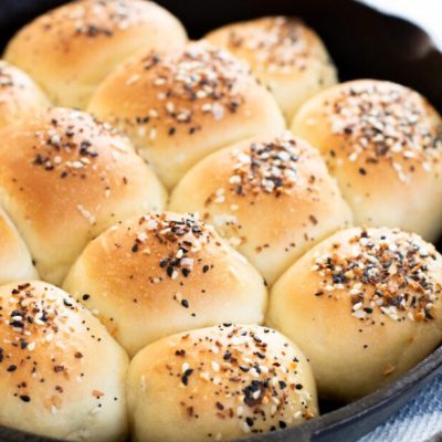 Everything Topping Bagels, Rolls, Bread
