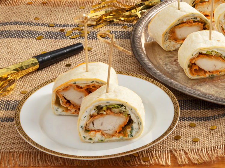 Fairest Wheels Chicken Pinwheels