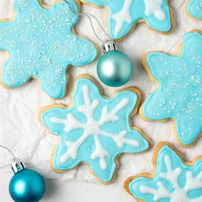 Festive Snowflake Sugar Cookies Recipe