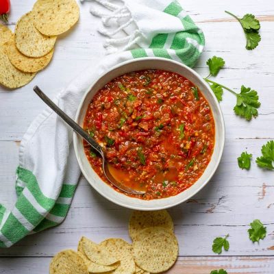 Fiery Homemade Tomato Salsa Recipe