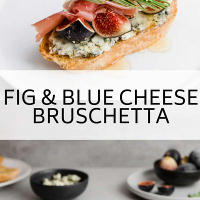 Fig And Blue Cheese Bruschetta