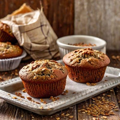 Flax Seed Muffins