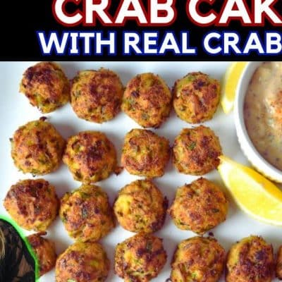 Florida Crab Cakes With Avocado Butter
