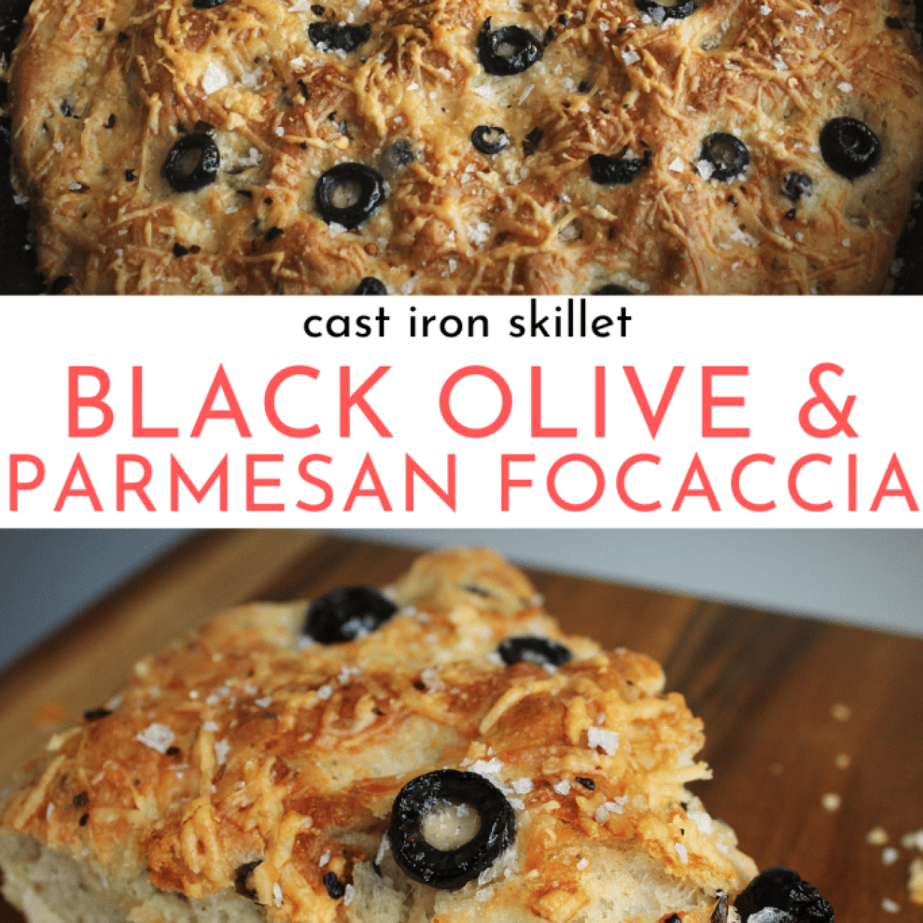 Focaccia Bread Herbed With Black Olive