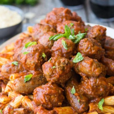 Freeze Or Eat Meatballs In Wine Sauce