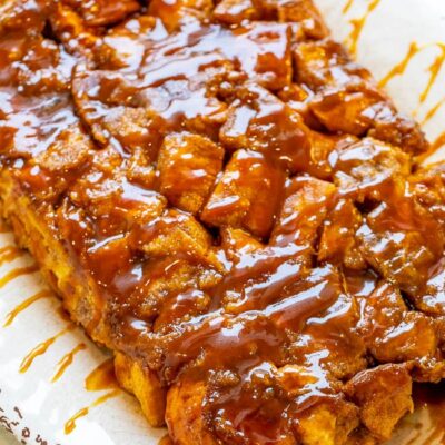 French Toast Casserole With Caramel-Pecan