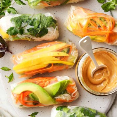 Fresh And Healthy Vietnamese Spring Rolls Recipe