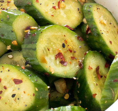 Fresh Cucumber Sesame Pickle