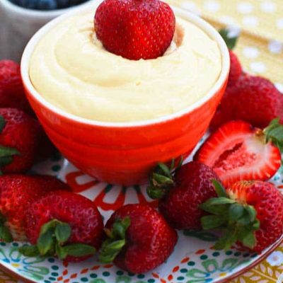 Fresh Fruit Orange Dip