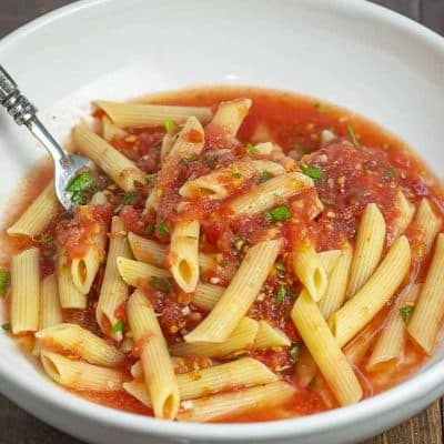 Fresh No-Cook Tomato Sauce Spaghetti Recipe