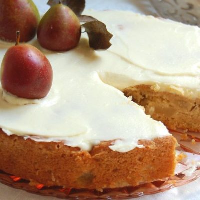 Fresh Pear Cake