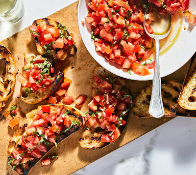 Fresh Summer Tomato Bruschetta Recipe - Perfect Appetizer!