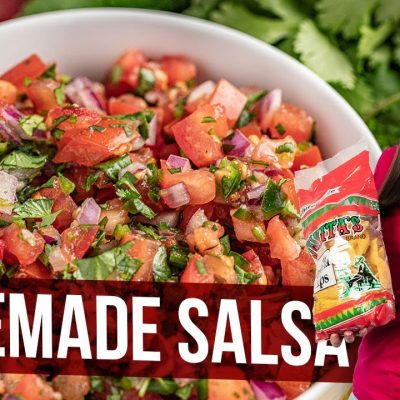 Fresh Tomato Salsa Recipe (Salsa Cruda)