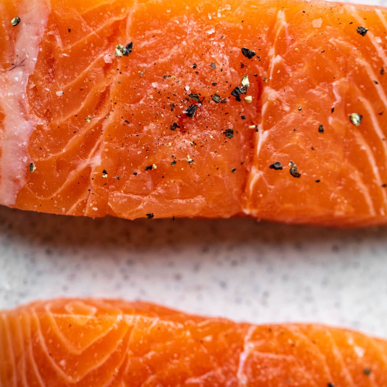 Freshly Salted Salmon