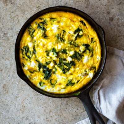 Frittata Bites With Chard, Sausage And Feta