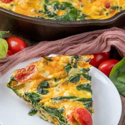 Frittata With Cherry Tomatoes And