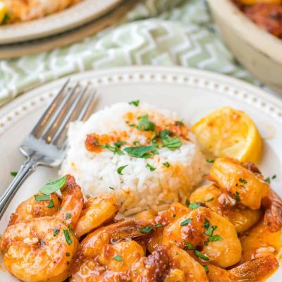 Garlic-Infused Spicy Shrimp Delight