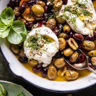 Garlic Olives