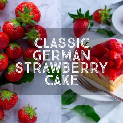 German Strawberry Tart / Erdbeer