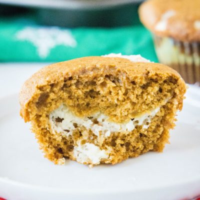Ginger Cake Muffins With Cream Cheese