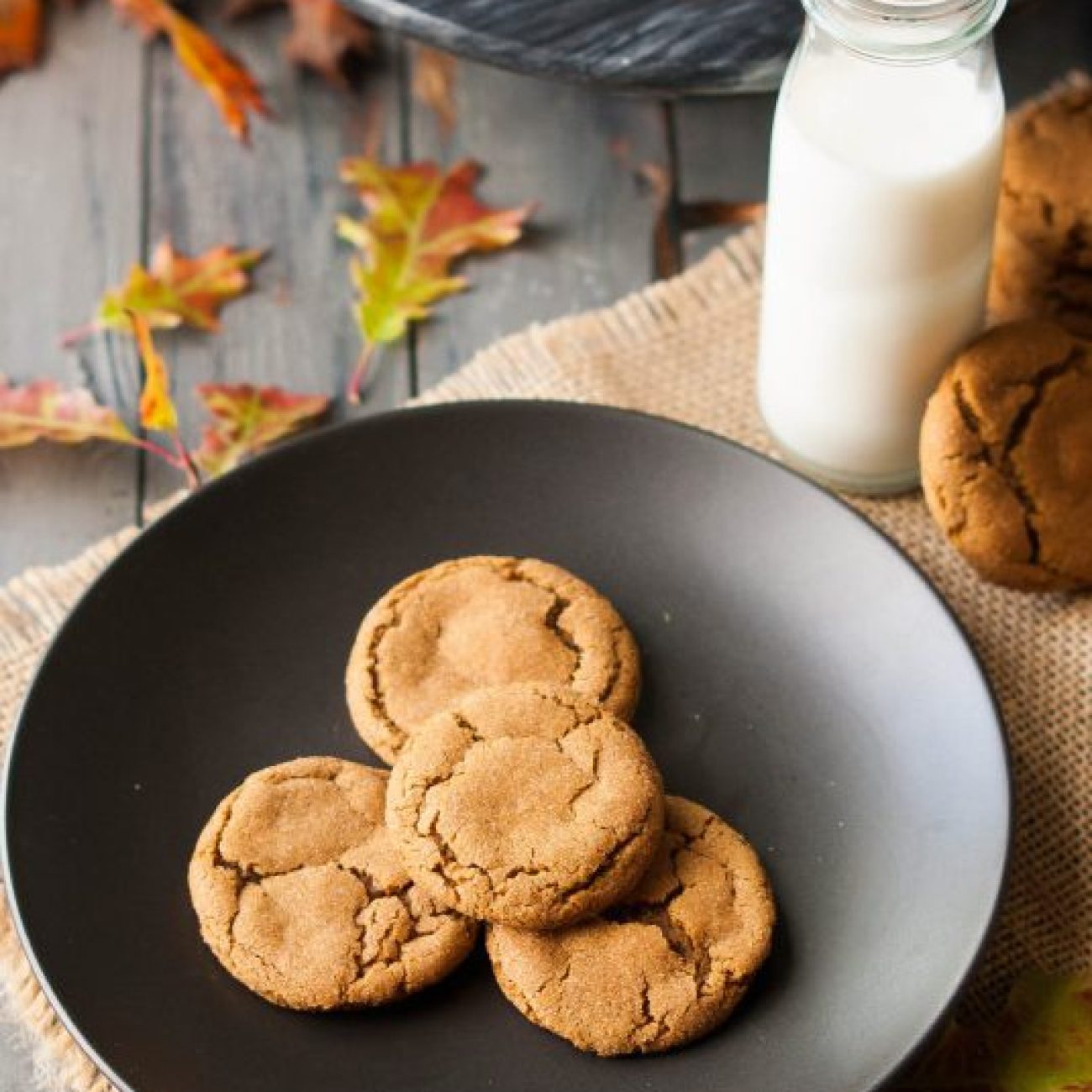 Gingersnap Cookies Soft & Chewy