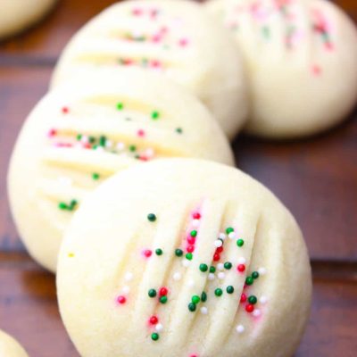 Gluten Free Melt In Your Mouth Shortbread