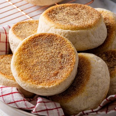 Gluten Free Sourdough English Muffins