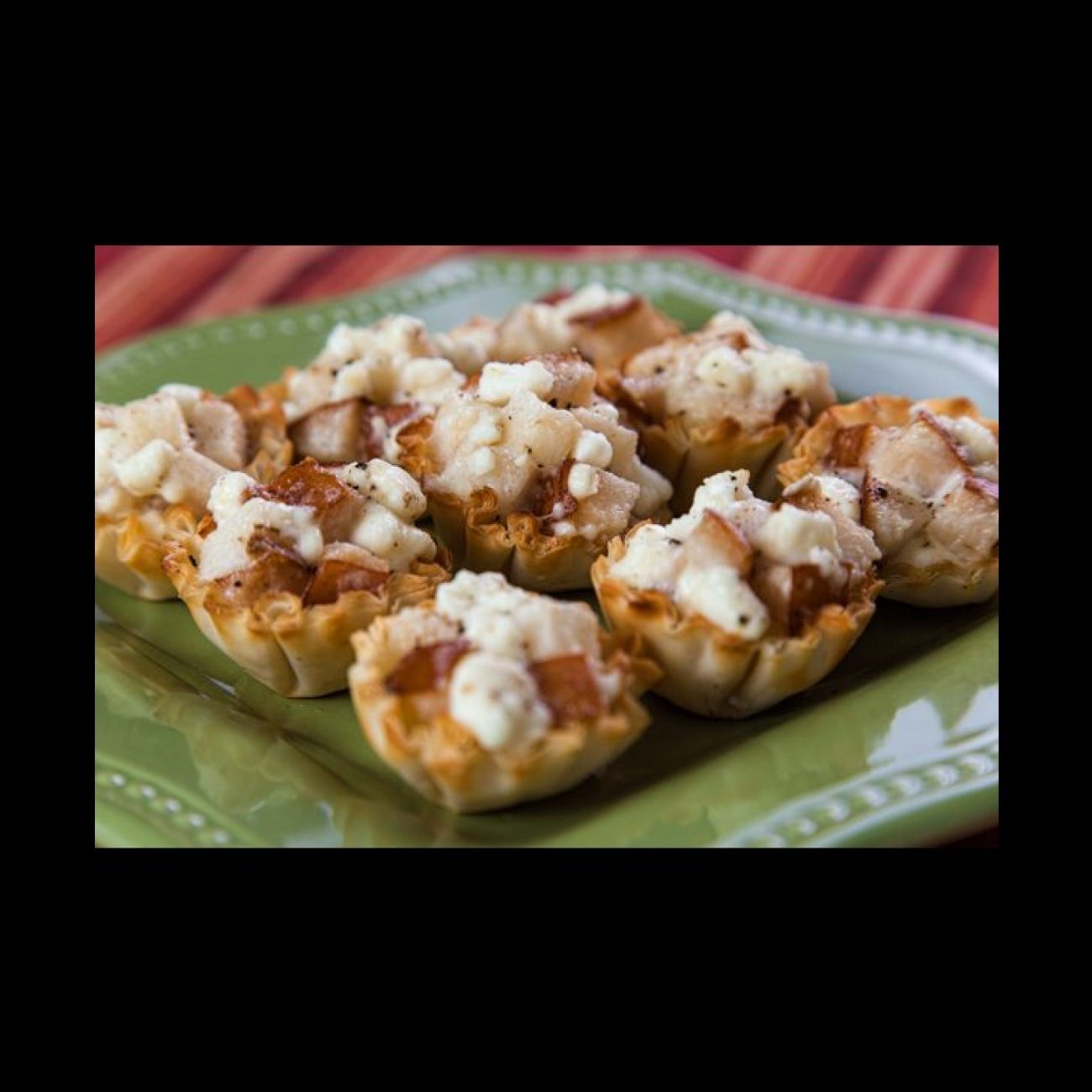 Goat Cheese & Pear Tarts