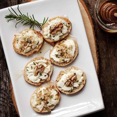 Goat Cheese Toasts