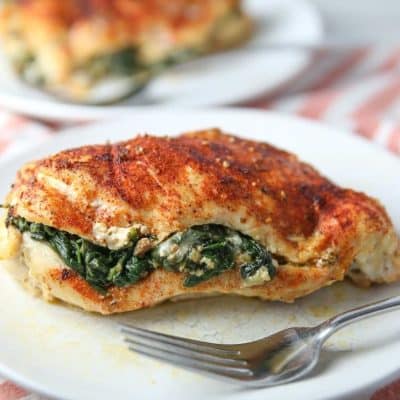 Gouda And Spinach Stuffed Chicken Breasts